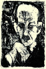 Ernst Ludwig Kirchner Bildnis Carl Sternheim 1916