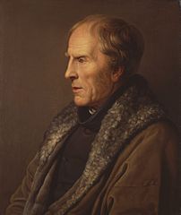 Carl Johann Baehr - Portret Caspara Davida Friedricha