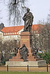 Felix Mendelssohn Bartholdy Denkmal Leipzig 2011
