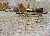 Vassily Kandinsky, Słońce Rotterdamu, 1906