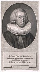 Johann Jacob Rambach