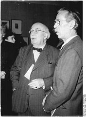 Arnold Zweig i Otto Nagel