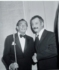 Georges Brassens i Salvador Dalí