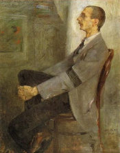 Walter Leistikow, by Lovis Corinth, 1893
